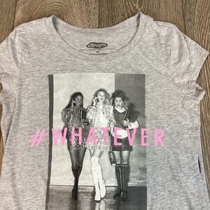 Clueless Whatever 90's Cher Tshirt‎ Women's XL Gray Graphic Movie Short Sleeve
